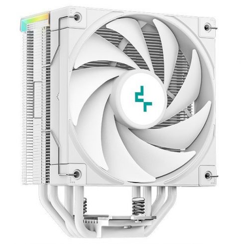 DEEPCOOL hladilnik AK400 Digital / 120mm ventilator / 4x toplotne cevi / PWM / za Intel in AMD / bel / digitalni zaslon