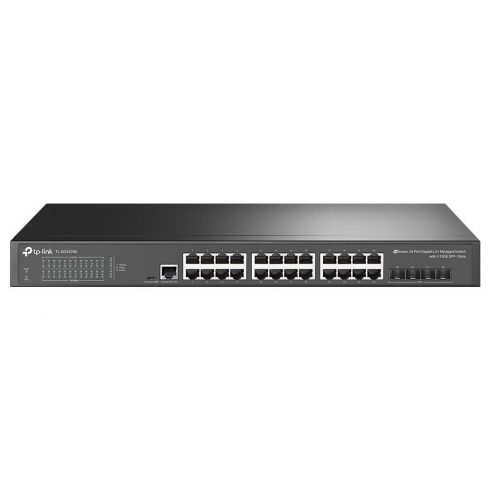 TP-Link TL-SG3428X - JetStream 24-Port Gigabit L2+ Managed Switch/ 4x 10 Gigabit SFP+ Slots