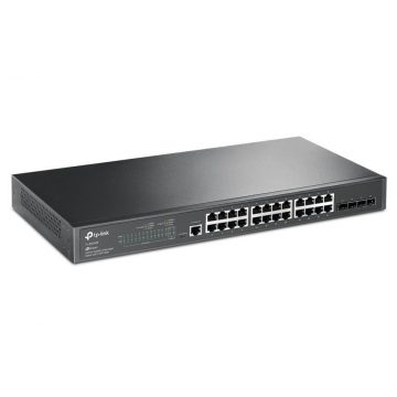   TP-Link TL-SG3428 - JetStream 24-Port Gigabit L2+ Managed Switch/4x Gigabit SFP Slots