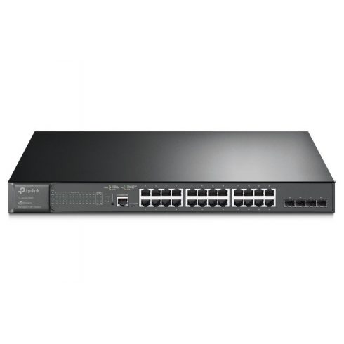 TP-Link TL-SG3428MP - JetStream 24-PoE+ Port Gigabit 384W L2+ Managed Switch/4x Gigabit SFP Slots