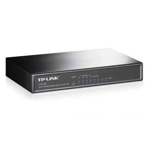 TP-LINK TL-SF1008P Switch PoE 8 ports 10/100Mbps (4xPoE)