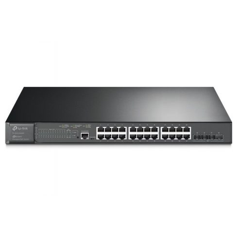 TP-Link TL-SG3428XMP - JetStream 24-port PoE+ Gigabit L2+ Managed Switch/4x 10 Gigabit SFP+ Slots