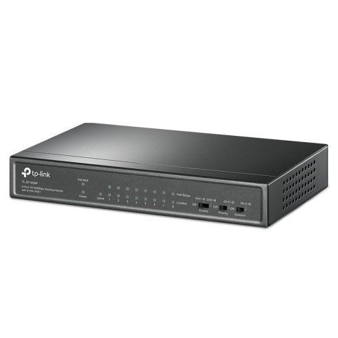 TP-Link TL-SF1009P/ 9-portno PoE stikalo / 8x PoE+