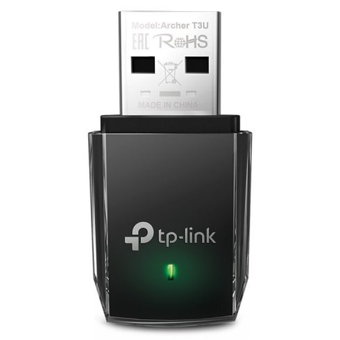 TP-Link Archer T3U AC 1300 dvopasovni brezžični USB odjemalec 400Mbps 2,4GHz/867Mbps 5GHz, USB 3.0