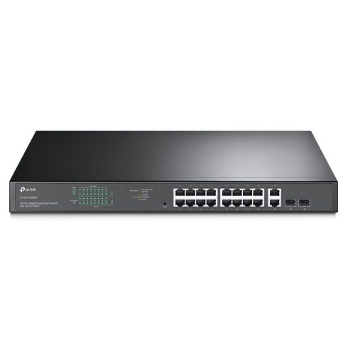 TP-Link TL-SG1218MPE/ Easy Smart Switch 16x 10/100/1000Mbps + 2x SFP/RJ-45 combo/ IGMP, QoS, VLAN/ rack