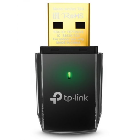 TP-Link Archer T2U brezžični USB 2.0 adapter / 2,4 GHz in 5 GHz / dvojni WIFI ac/a/b/g/n