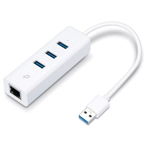 TP-Link UE330 - USB 3.0 3-Port Hub & Gigabit Ethernet Adapter 2 v 1 USB Adapter