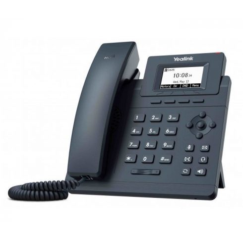 Yealink SIP-T30P IP telefon, 1x SIP, CZ/SK zaslon, 2x 100Mb/s port, PoE, Optima HD Voice