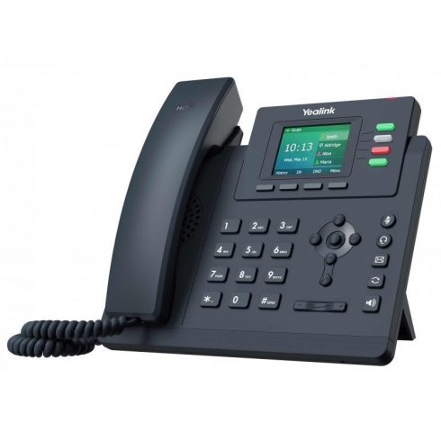 Yealink SIP-T33G IP telefon, 4x SIP, CZ/SK zaslon, 2x GbE vrata, PoE, Optima HD Voice, 12 programabilnih gumbov