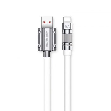   WEKOME WDC-186 Wingle Series - 1m povezovalni kabel USB-A v Lightning Fast Charging (bel)