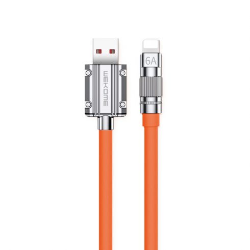 WEKOME WDC-186 Wingle Series - povezovalni kabel USB-A do Lightning Fast Charging 1 m (oranžen)