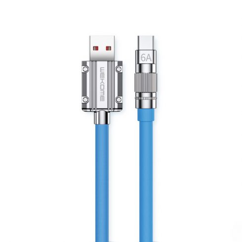 WEKOME WDC-186 Wingle Series - priključni kabel za hitro polnjenje USB-A v USB-C 1 m (moder)