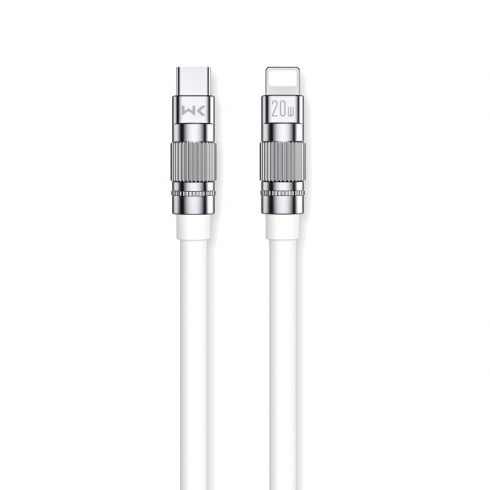 WEKOME WDC-187 Wingle Series - USB-C v Lightning Fast Charging PD 20W priključni kabel 1,2 m (bel)