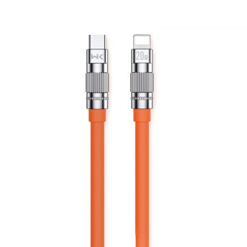   WEKOME WDC-187 Wingle Series - priključni kabel USB-C na Lightning Fast Charging PD 20W 1,2 m (oranžen)