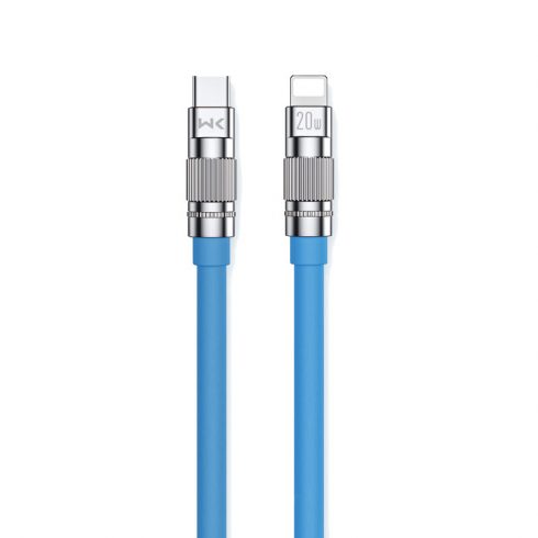 WEKOME WDC-187 Wingle Series - USB-C v Lightning Fast Charging PD 20W priključni kabel 1,2 m (moder)