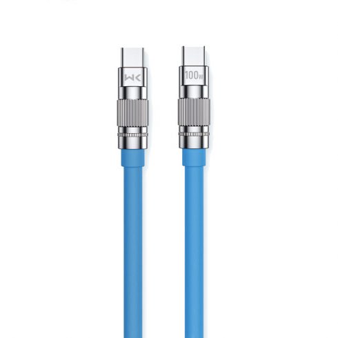 WEKOME WDC-188 Wingle Series - USB-C v USB-C 100W hitro polnjenje 1 m priključni kabel (moder)