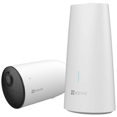 EZVIZ Kit HB3/ osnova + 1x IP kamera/ bullet/ Wi-Fi/ 3Mpix/ zaščita IP65/ leča 2.8mm/ H.265/ IR osvetlitev do 15m/ bela