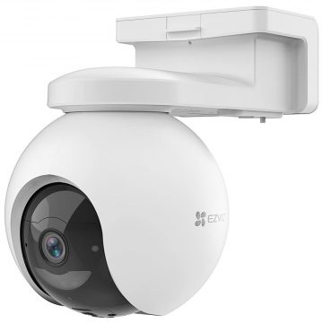   EZVIZ IP kamera EB8 4G/ PTZ/ 4G LTE/ 3Mpix/ IP65 zaščita/ leča 4mm/ H.265/ IR domet do 15m/ baterija/ bela