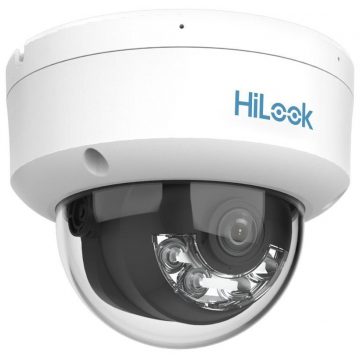   HiLook Powered by HIKVISION/ IPC-D149HA-LU/ Dome/ 4Mpix/ 2,8 mm/ Smart Hybrid Light/ ColorVu/ MD2.0/ IP67+IK08/ IR 30m