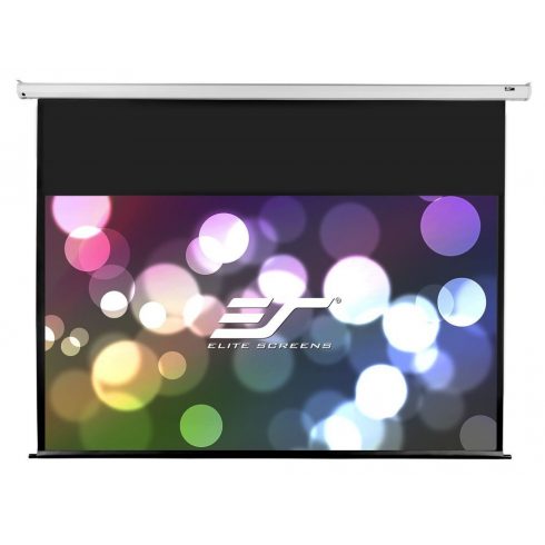 ELITE SCREENS zaslon električni motor 100" (254 cm)/ 16:9/ 124,5 x 221,5 cm/ Gain 1,1/ 24" drop/ ohišje belo