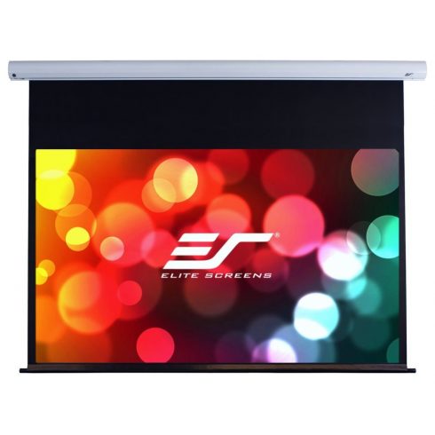 ELITE SCREENS zaslon elektromotor 92" (233,7 cm)/ 16:9/ 114,5 x 203,7 cm/ ohišje belo/ 24" drop/ MaxWhite FG