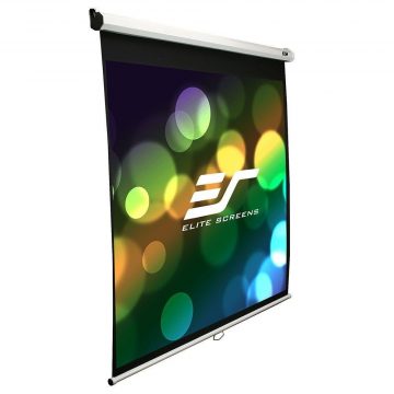   ELITE SCREENS zaslon zavesa 100" (254 cm)/ 4:3/ 152,4 x 203,2 cm/ Gain 1,1/ ohišje belo