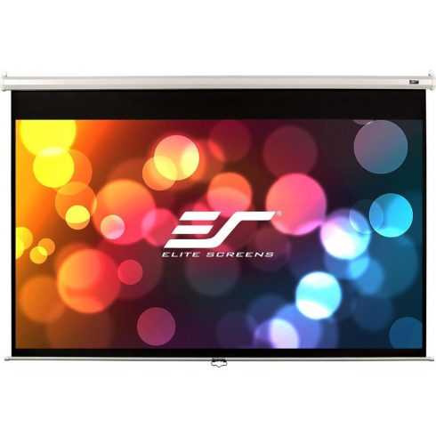 Zaslon ELITE SCREENS 135" (342,9 cm)/ 4:3/ 205,7 x 274,3 cm/ Gain 1,1/ ohišje belo