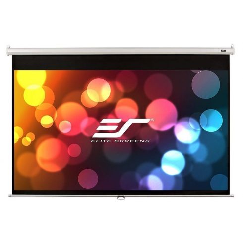 ELITE SCREENS zaslon zavesa 135" (342,9 cm)/ 16:9/ 167,6 x 298 cm/ Gain 1,1/ ohišje belo