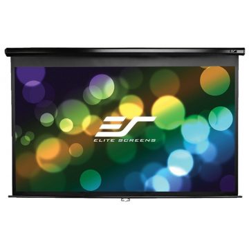   ELITE SCREENS zaslon zavesa 150" (381 cm)/ 16:9/ 186,7 x 332 cm/ Gain 1,1/ ohišje črno