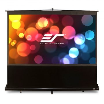   ELITE SCREENS teleskopski zaslon od tal navzgor 60" (152,4 cm)/ 4:3/ 91,4 x 121,9 cm/ Gain 1,1/ ohišje črno