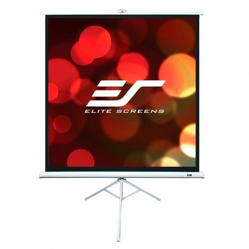 ELITE SCREENS mobilni stojalo z zaslonom 136" (345,4 cm)/ 1:1/ 243,8 x 243,8 cm/ Gain 1,1/ ohišje belo