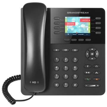   Grandstream GXP2135 VoIP telefon, 4x SIP, barvni 2,8" zaslon, 32x BLF