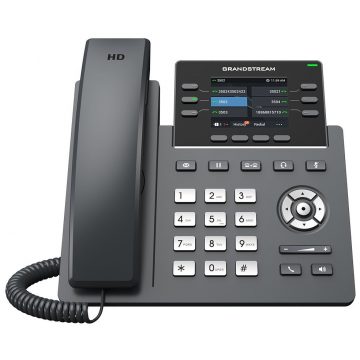   Grandstream GRP2613 VoIP telefon, 3x SIP, barvno osvetljen 2,8" zaslon, 2x Gbps RJ45, PoE