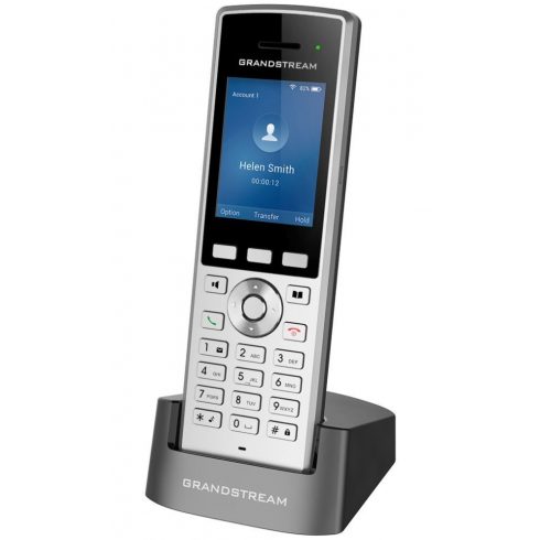 Grandstream WP822 SIP WiFI telefon, 2x SIP, barvni 2,4" zaslon, WiFi