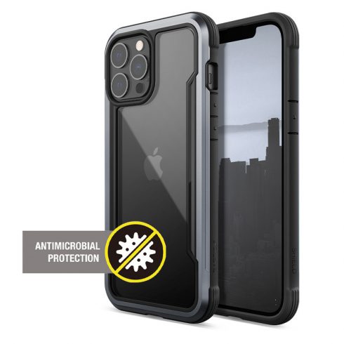 X-Doria Raptic Shield Pro - etui za iPhone 13 Pro Max (anti-bakterijski) (črn)