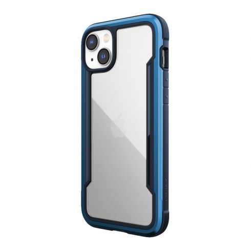 X-Doria Raptic Shield - aluminijasto ohišje za iPhone 14 Plus (preizkušeno na padce 3m) (morska modra)