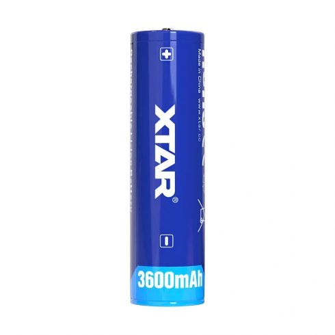 XTAR 18650 3.7V Li-ion 3600mAh baterija z zaščito