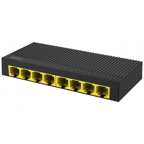 Imou by Dahua switch SG108C/ 8x Gigabit port/ 10/100/1000 Mbps RJ45 ports/ 16 Gbps/ DC5V1A napajalnik/ črn