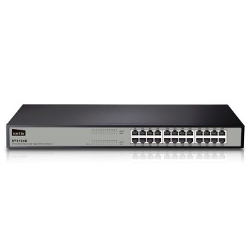   STONET by NETIS ST3124GS GBit switch / 24x 10/100/1000Mbps / 24port rack metal