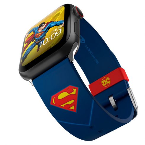 DC Comics - Pas za Apple Watch 38/40/41/42/44/45/49 mm (Superman Tactical)