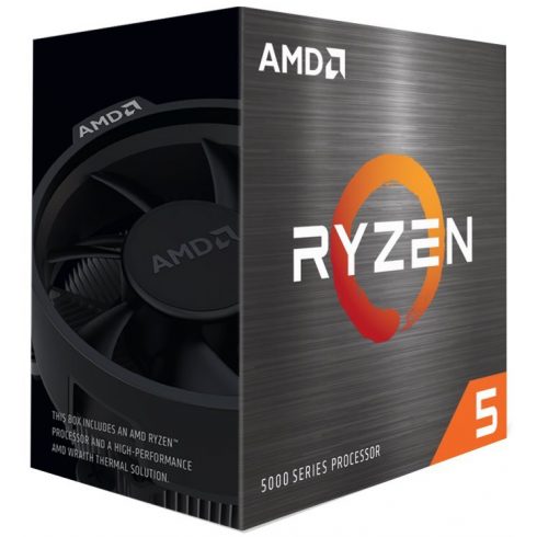 AMD Ryzen 5 5600X / Ryzen / LGA AM4 / max 4,6 GHz / 6C/12T / 32 MB / 65 W TDP / BOX s hladilnikom Wraith Stealth.