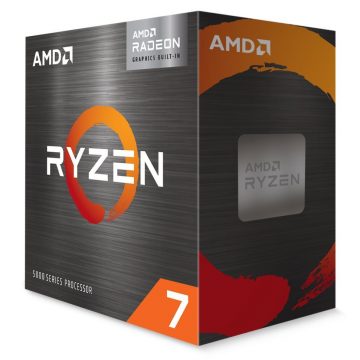   AMD Ryzen 7 5700G / Ryzen / LGA AM4 / max 4,6 GHz / 8C/16T / 20 MB / 65 W TDP / BOX s hladilnikom Wraith Stealth.