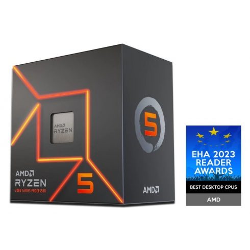 AMD Ryzen 5 7600 / LGA AM5 / maks. 5,1 GHz / 6C/12T / 38 MB / 65 W TDP / BOX vklj. Hladilniki Wraith Stealth