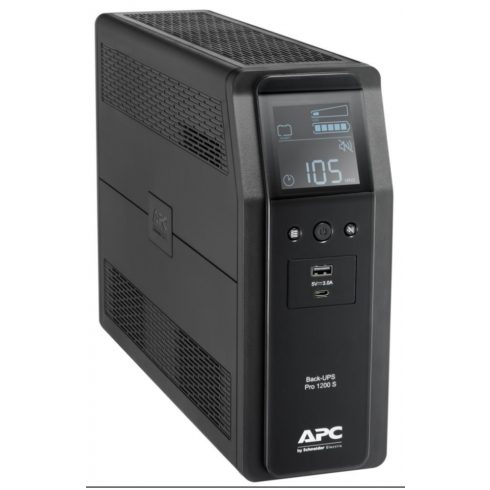 APC Back UPS Pro BR 1200VA (720W)/ Sinusni/ LINE-INTERACTIVE/ AVR/ 230V/ LCD/ 8x IEC vtičnica