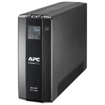   APC Back-UPS Pro BR 1300VA (780W)/ LINE-INTERACTIVE/ AVR/ 230V/ LCD/ 8x IEC vtičnica