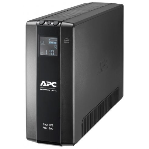 APC Back-UPS Pro BR 1300VA (780W)/ LINE-INTERACTIVE/ AVR/ 230V/ LCD/ 8x IEC vtičnica