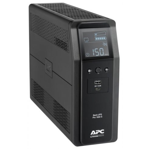 APC Back UPS Pro BR 1600VA (960W)/ Sinusni/ LINE-INTERACTIVE/ AVR/ 230V/ LCD/ 8x IEC vtičnica