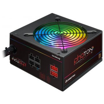   CHIEFTEC vir CTG-750C-RGB / Photon Series / 750W / 120 mm ventilator / akt. PFC / modularno ožičenje / 80PLUS Bronze