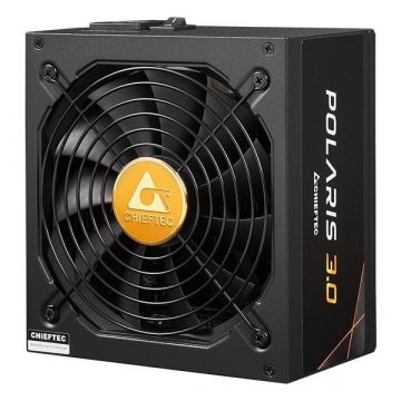   CHIEFTEC vir Polaris 3.0 / 850W/ ATX3.0 / 135 mm ventilator / akt. PFC / modularno ožičenje / 80PLUS Gold