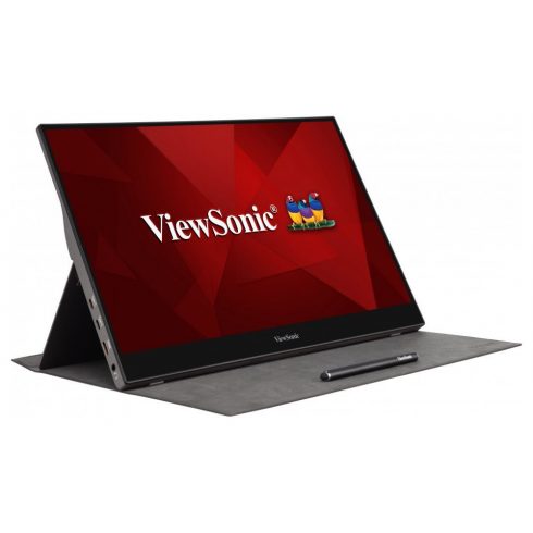 ViewSonic TD1655 - prenosni/ 15.6" Touch/ IPS/ 16:9/ 1920x1080/ 6.5ms/ 250cd/m2/ miniHDMI/ 2xUSB-C/ integrirano stojalo/ zvočnik